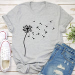 Lade das Bild in den Galerie-Viewer, Löwenzahn Shirt Damen, Wildblumen Shirt, Pusteblume T-Shirt, Löwenzahn Pflanzen Freund Natur, Geschenk für sie, Geschenk der Mutter
