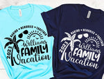 Lade das Bild in den Galerie-Viewer, Personalisiert Familienurlaub 2023 Erinnerungen zusammen machen Shirt, Reise passende Shirt, Familienurlaub Shirts, Sommerurlaub Shirt,
