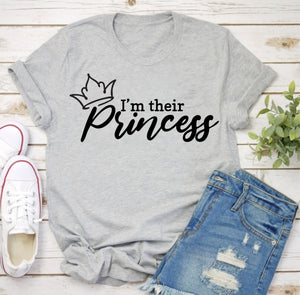 Passende Familien outfits, Familien Shirt, king queen prince Princess Passende T-Shirts, Familien Outfits, Familienoutfit personalisiert