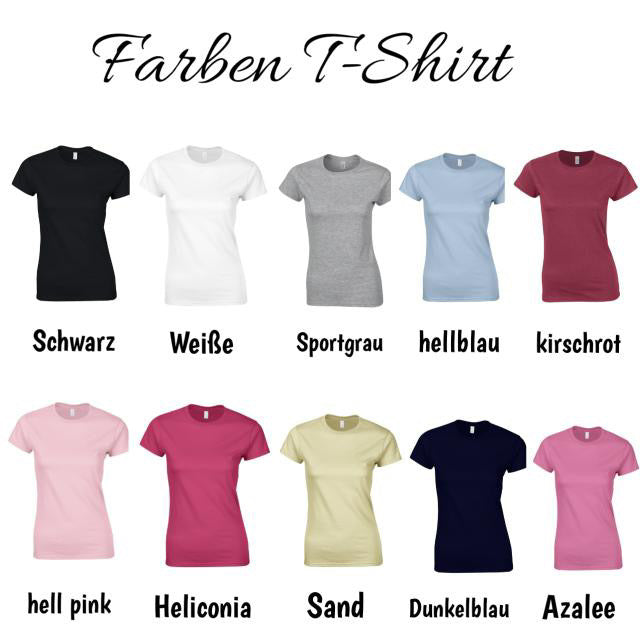 Personalisiertes Junggesellenabschieds Shirt | T-Shirts für Brautjungfern | Braut und Brautteam Outfit | JGA Geschenk | Braut Geschenk |