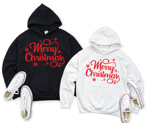 Frohe Weihnachten Sweatshirt, Weihnachten Hoodie, Urlaub Sweatshirt, Weihnachtsgeschenk, Weihnachten Sweater, Weihnachten Familie Pullover