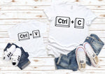 Lade das Bild in den Galerie-Viewer, Familienoutfit Shirt Ctrl+V T-Shirt Outfit für die Familie
