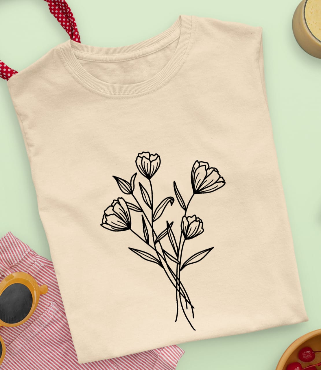 Blumen T-Shirt Damen Übergröße Oberteile T Shirt Blumen Graphic Bedruckt Kurzarm Rundhalsausschnitt