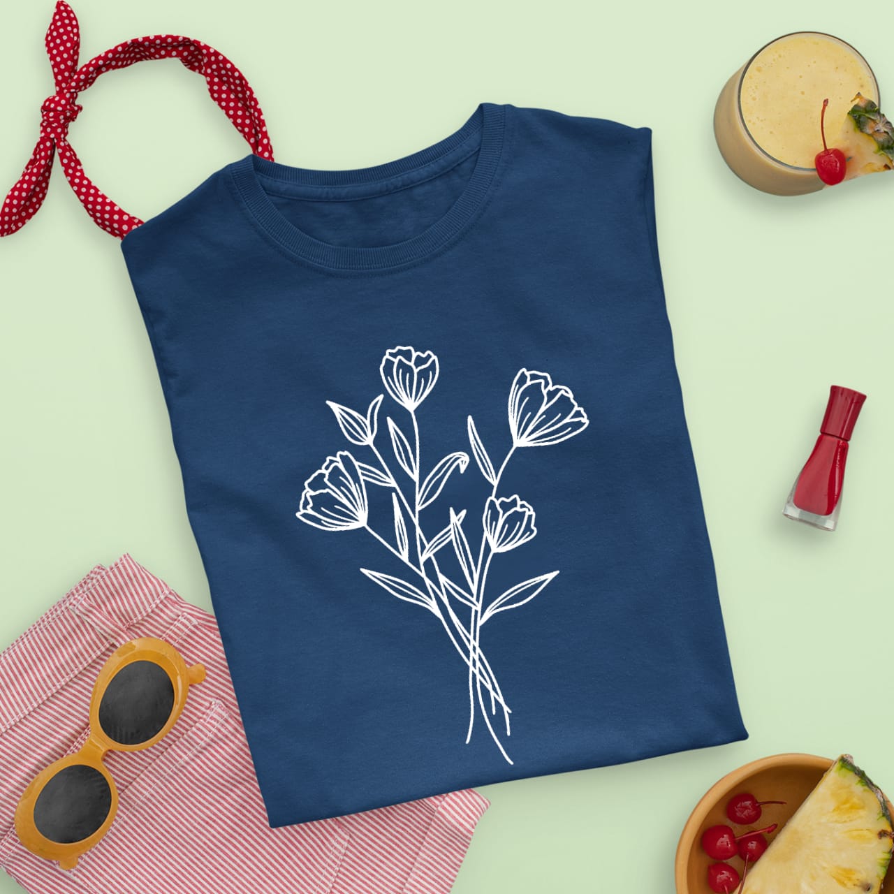 Blumen T-Shirt Damen Übergröße Oberteile T Shirt Blumen Graphic Bedruckt Kurzarm Rundhalsausschnitt