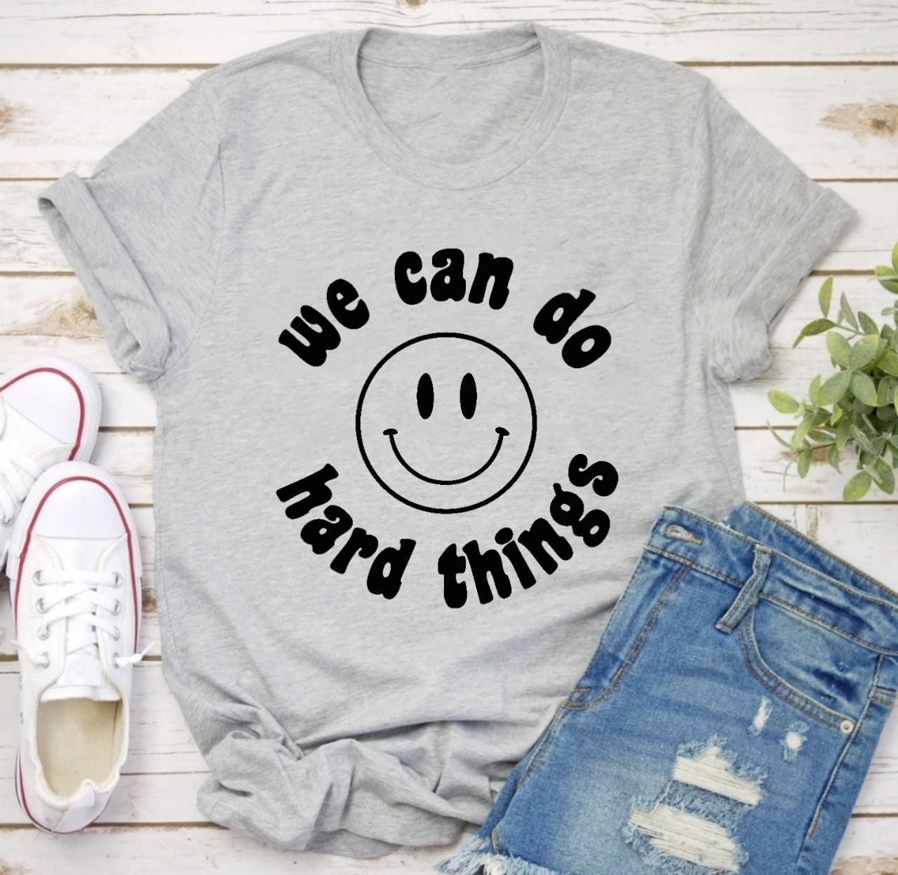 We can do hard things T-shirt , Sommer shirt , Frauen T-shirt, Frauen Kleidung